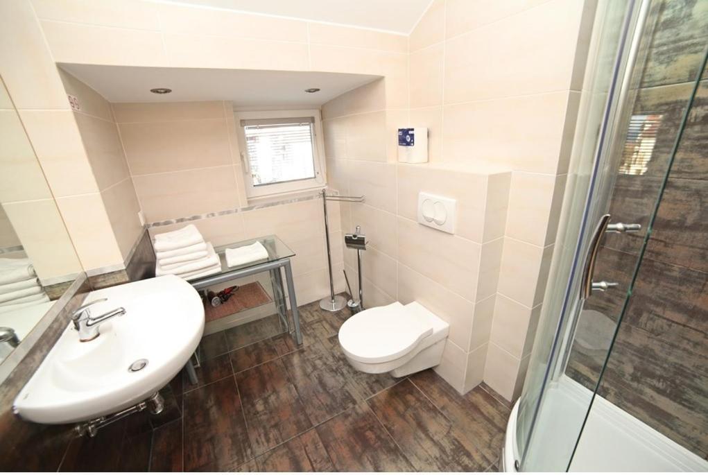 Trzy Korony Drei Kronen 3 Balkone Deluxe 60M2 Topview Świnoujście Buitenkant foto