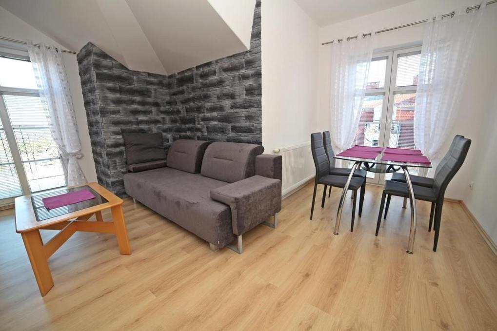 Trzy Korony Drei Kronen 3 Balkone Deluxe 60M2 Topview Świnoujście Buitenkant foto